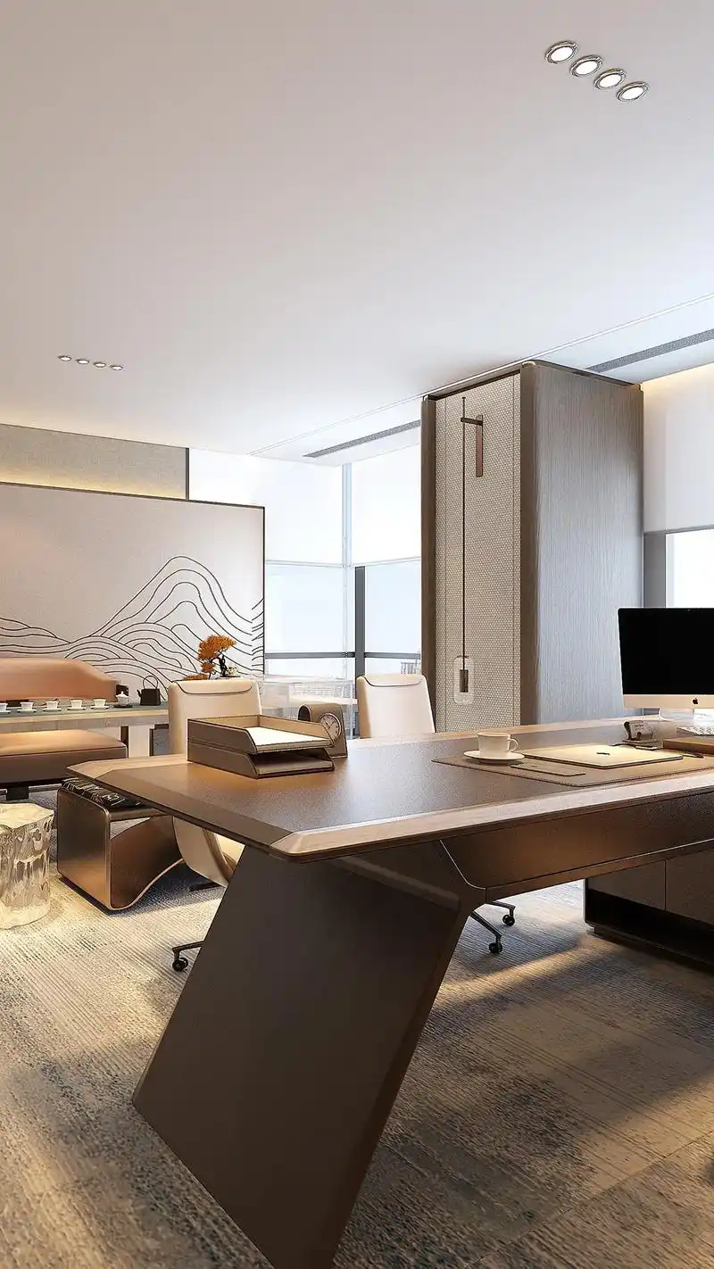 分享一套1400㎡芜湖律师事务所办公室设计案例