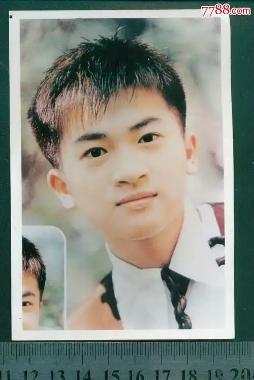 小帅虎苏有朋早期原版彩照