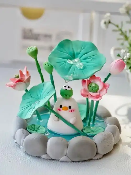 幼儿园粘土手工作品大合集!喜欢收藏一起做吧#超轻粘土