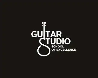 20个吉他元素在logo设计中的运用实例