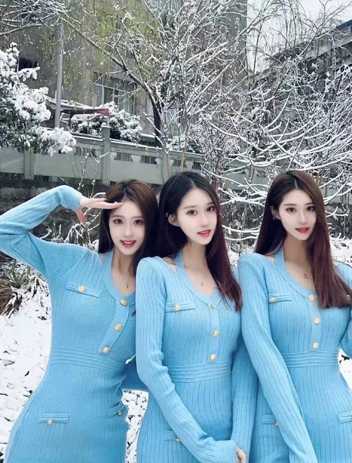 湖南最美三姐妹三人长相如同一人网友难辨真假