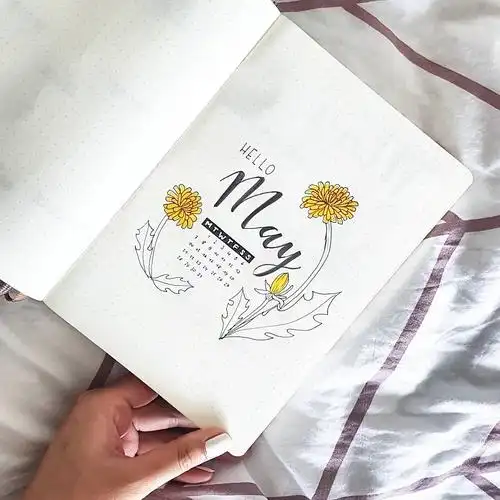 【手帐】5月的bujo手帐封面分享