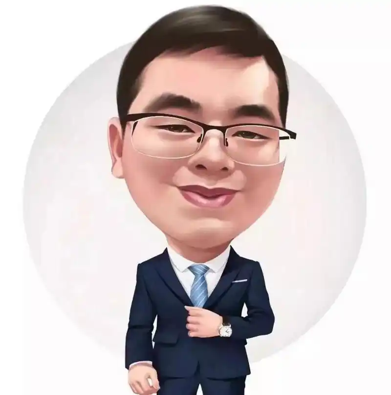 成功人士,老板大叔必备头像,很有老板风范 男士手绘头像夸张生动又