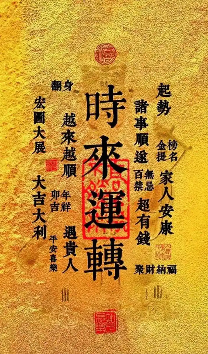 时来运转符,需要的转起来