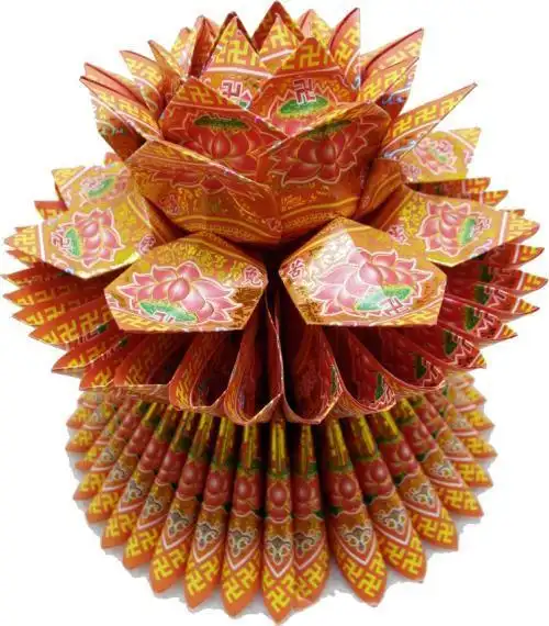 莲花宝座折纸怎么叠