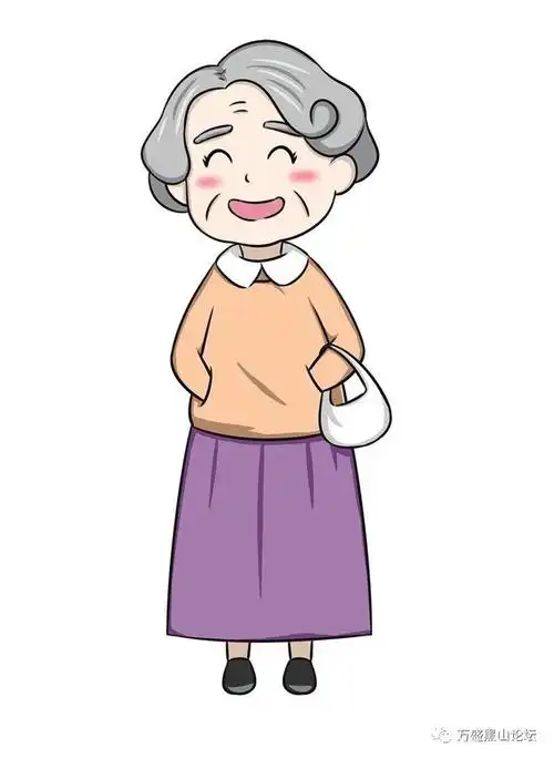 原来是奶奶,我还以为是圣诞老人来我家呢,因为她提着大包小包的东西.