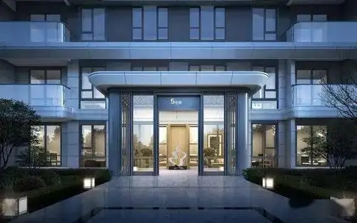 2020年效果图整理——高层入户门头_侵权