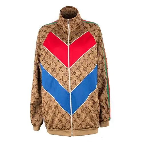 gucci/古驰咖色运动外套