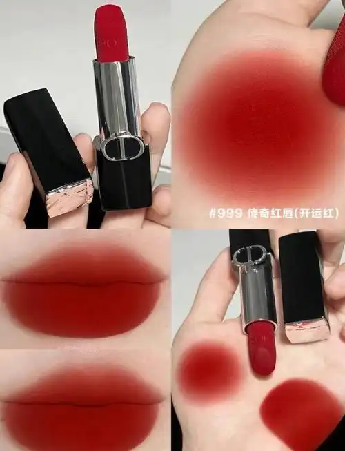 迪奥口红999丝绒好看还是哑光好看?迪奥999显白口红色号推荐