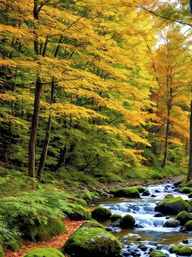 治愈系手机风景壁纸—秋景 拿图请留痕,需要原图请私信,免费送.02