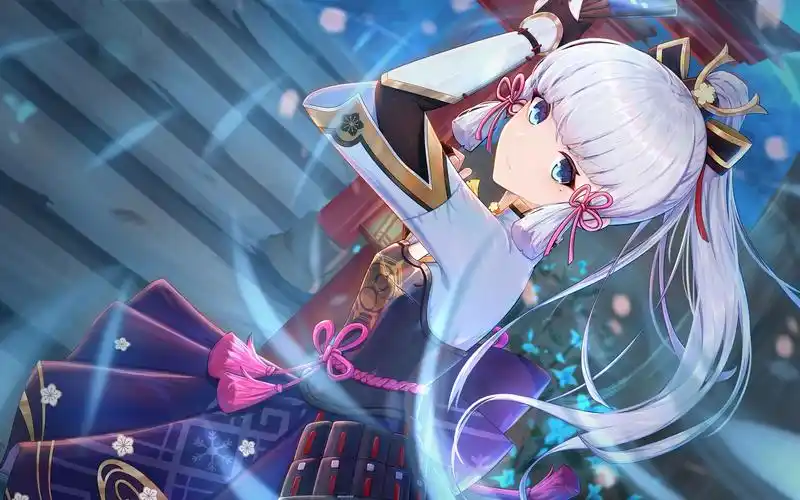 原神演奏 神里绫华角色pv -「白鹭归庭」