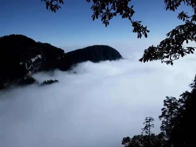 【携程攻略】峨眉山雷洞坪景点,雷洞坪到接引殿一段起雾时或者有云海