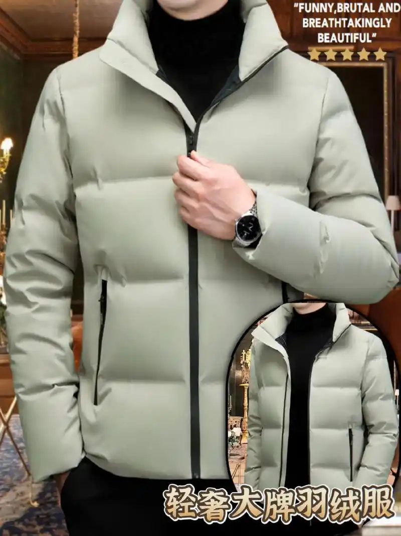 轻奢大牌男士新款羽绒服