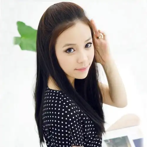 哪款风格是你的最爱,一起欣赏下面的长发直发发型图片吧长直发发型第