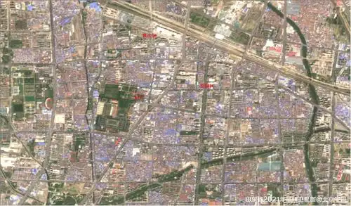 山东省2021年最新卫星影像图