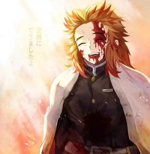 百日絵26日目炎鬼灭之刃炎柱