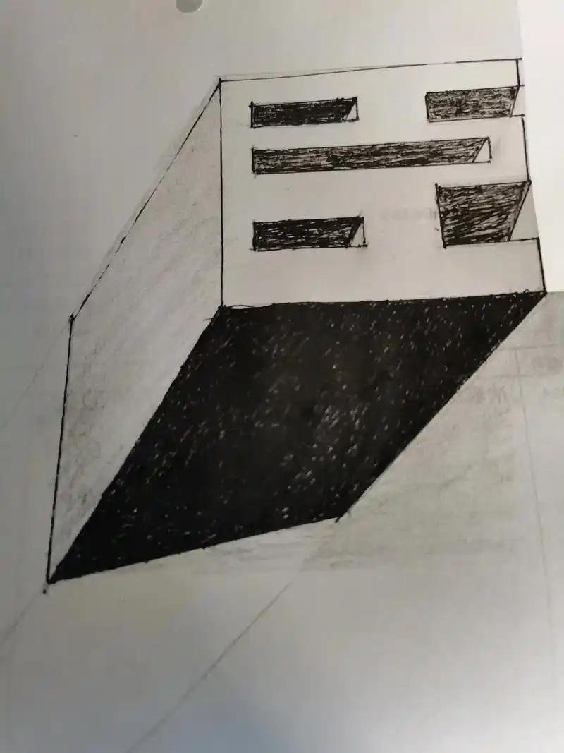 3d立体.#零基础学画画 #黑白铅笔漫画  - 抖音