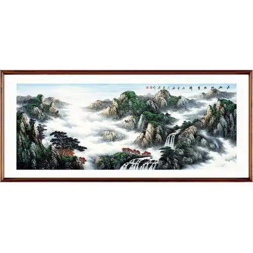 温建波 1.8米 《江山如此多娇》省美协会员