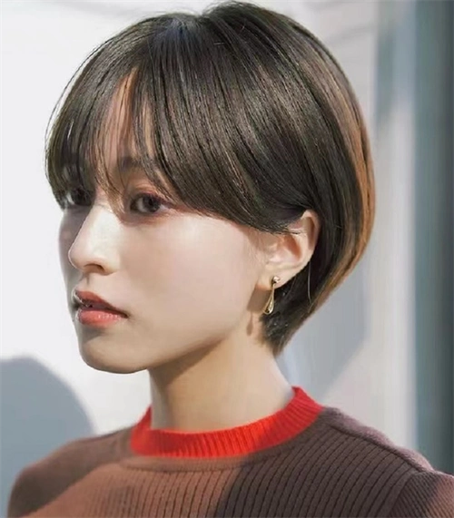 日系初恋短发 款款可盐可甜_日韩发型 - 美发站