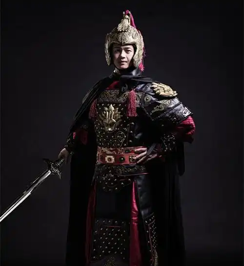 盔甲服装岳飞古代铠甲演出服影视中国可穿军服民族服装