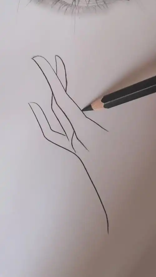 寥寥几笔教你画兰花指,学会了吗?