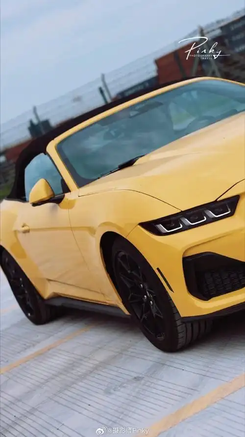 美式传奇性能跑车##福特mustang##没顶的mustang真的