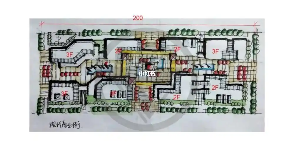 商业街———我不允许你还不会画!