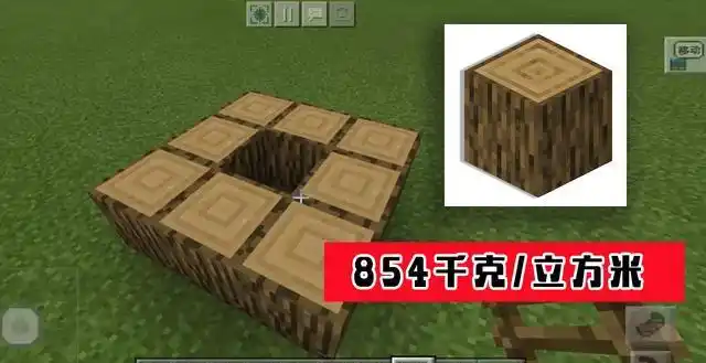 如果我的世界考虑科学 一个橡木854千克 房子还怎么建造?