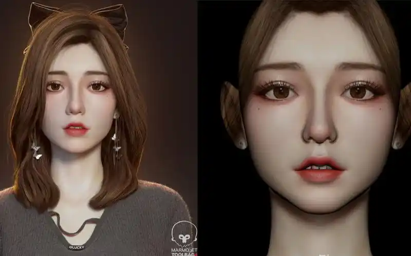 活动  3d建模脸---超写实大波浪美女maya建模零基础入门教学