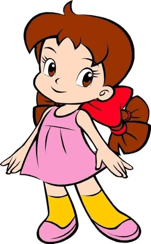 卡通简笔画人物女孩 希望能帮到你