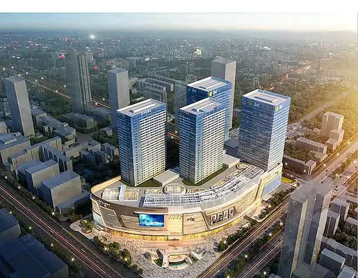 万象城商业中心鸟瞰图