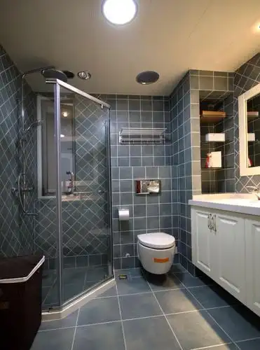 2019浴室地砖效果图大全,安全防滑,颜色又好看!