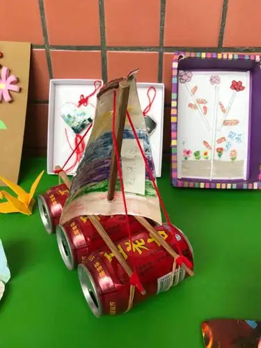 鸭溪镇第二幼儿园手工作品展