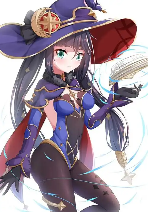 莫娜|电疯扇的莫娜插画图片