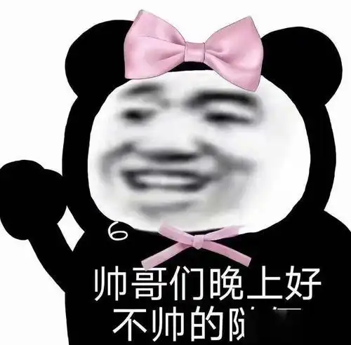 搞笑沙雕熊猫头表情包