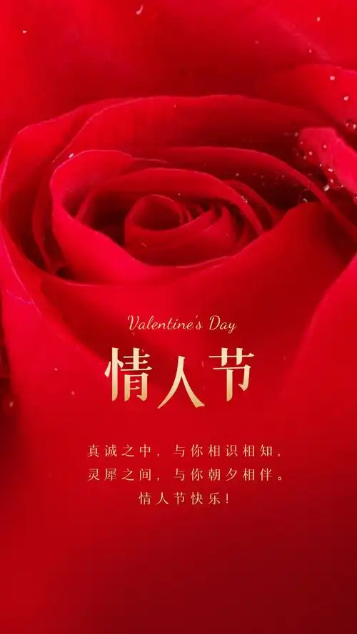 情人节图片海报大全高清唯美,情人节文案情话短句子