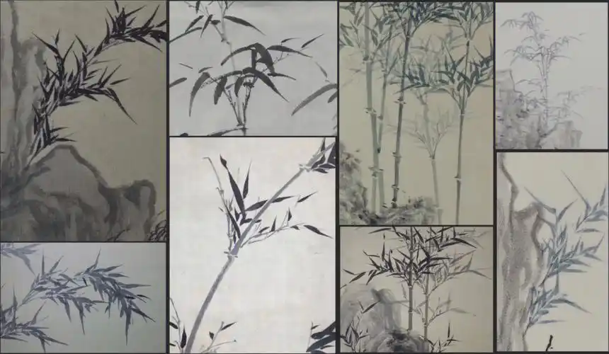 国画  #中国画  #国画竹子