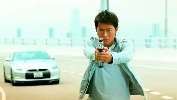 《枪王之王》解款车被劫,古天乐展示枪王射击!