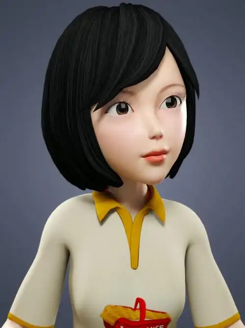 3d模型卡通一家人多个动画角色|三维|人物/生物|3d模型专家 - 原创作