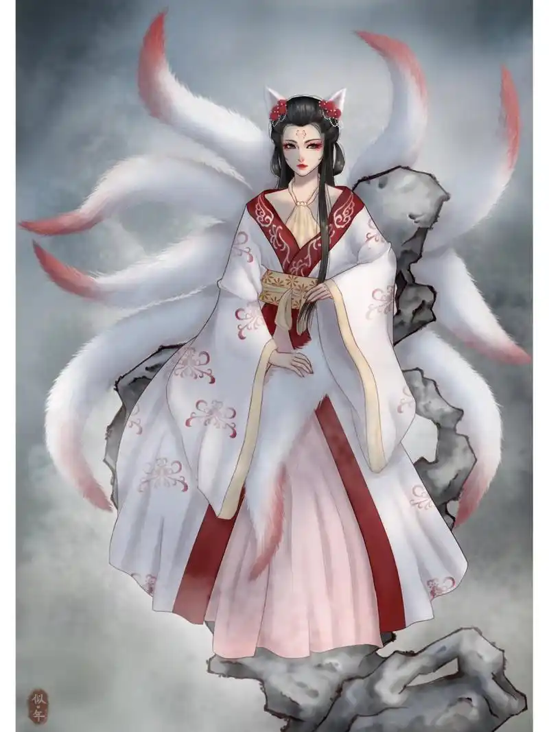 从学习米你课堂张小白古风插画后的变化 与米你相伴