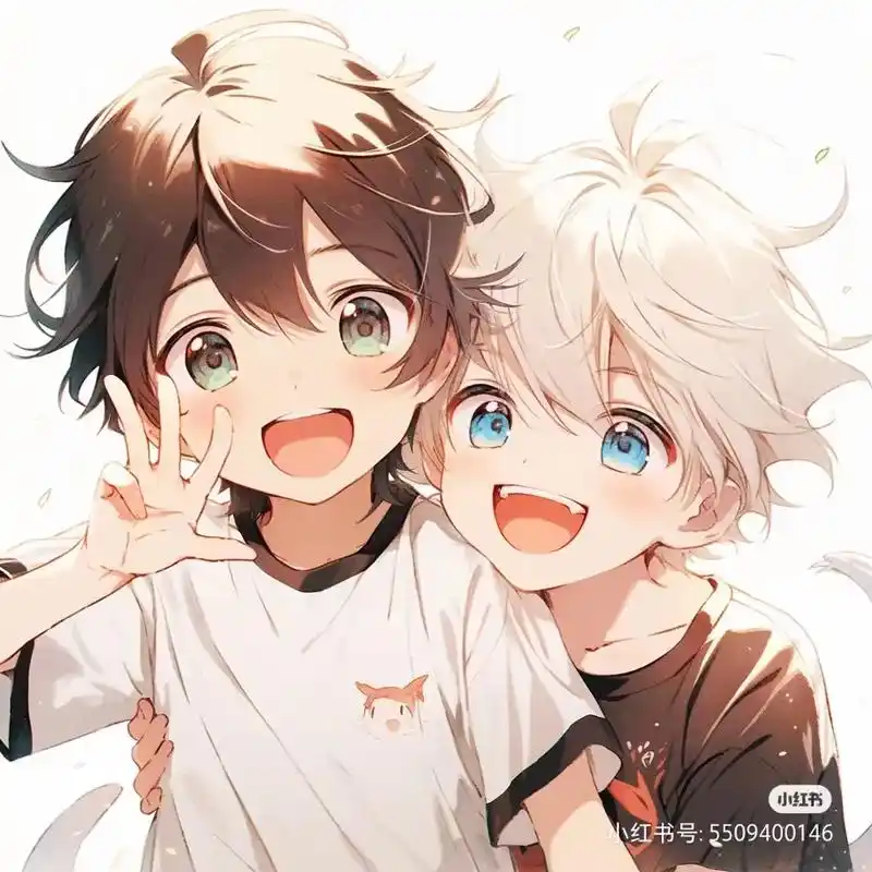 青梅竹马的童年不要太好 #二次元 #超萌小正太 #q版人物  - 抖音