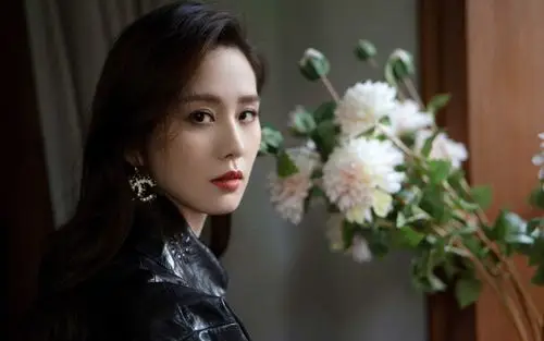 刘诗诗皮衣性感高清桌面壁纸_大陆明星_壁纸下载_美桌网