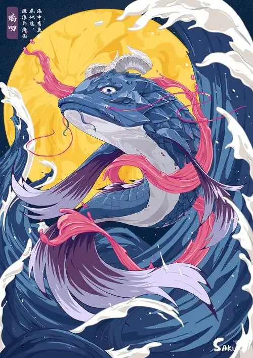 九子螭吻,又名鸱尾或鸱吻,口润嗓粗而好吞,遂成殿脊两端的吞脊兽,取其