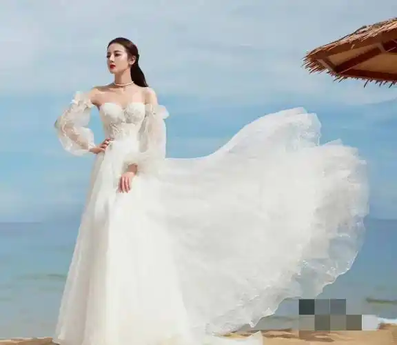 迪丽热巴发布婚纱大片,"怀孕"传闻不攻自破_照片_谣言_肖像