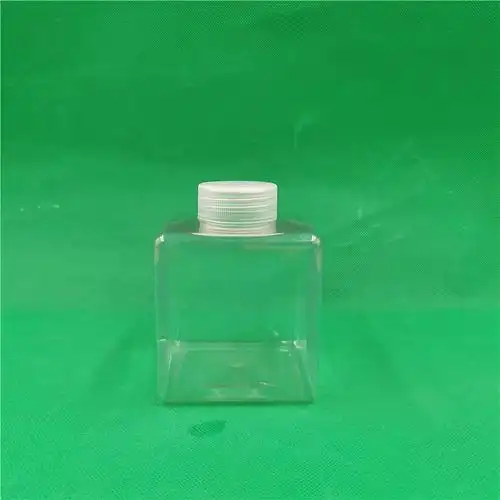 500ml40牙pet茶花干果方形平肩瓶 塑料瓶-阿里巴巴