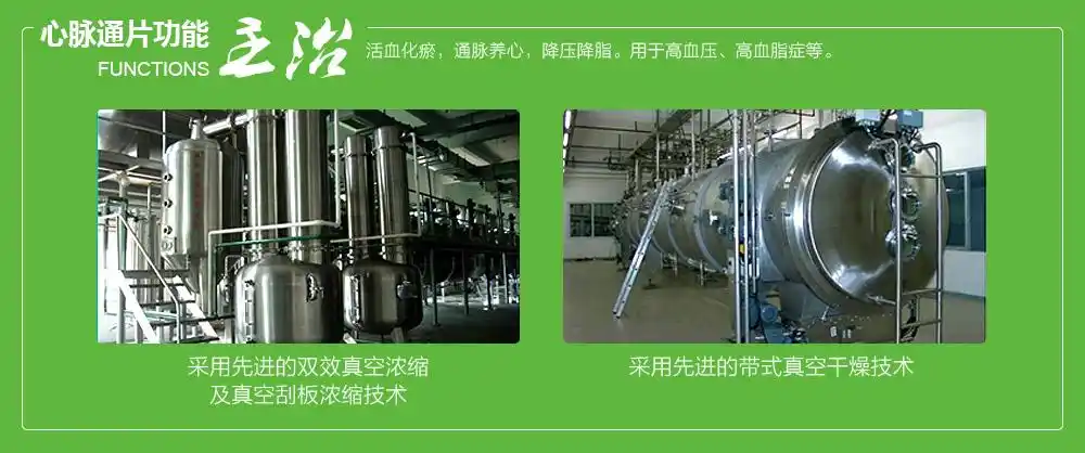 心脉通片功能主治