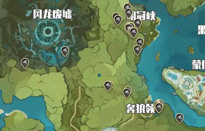 原神白铁块位置在哪里及分布图一览