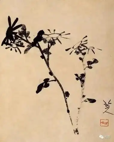 八大山人梅兰竹菊欣赏 - 抖音