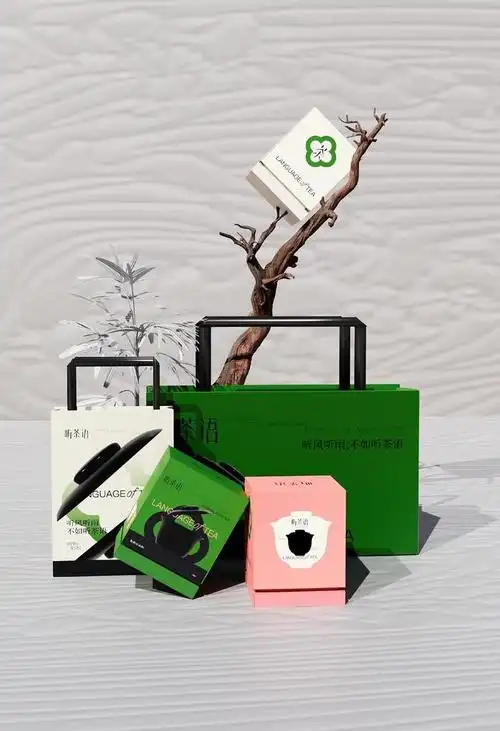 听茶语 - 新中式茶饮品牌设计/包装设计/vi设计/标志by 嘉点品牌设计