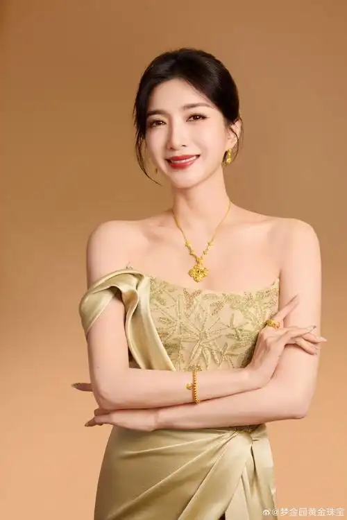 梦金园珠宝品牌代言人江疏影##美饰美刻纯粹自我